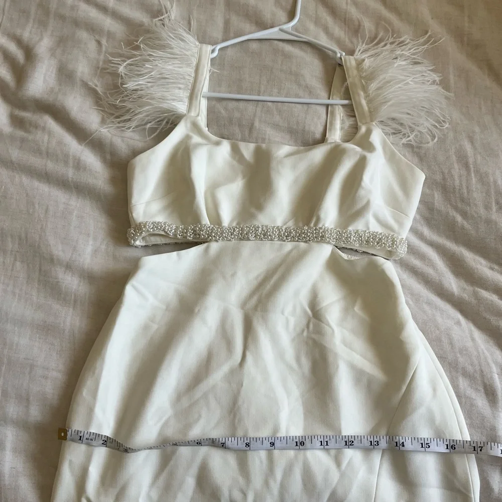 NWOT Likely Taliah Midi Gown White Size 0 - Picture 15 of 17